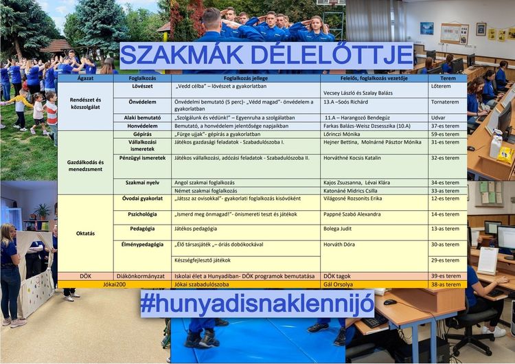 Szakmák délelőttje 2025. november 5.