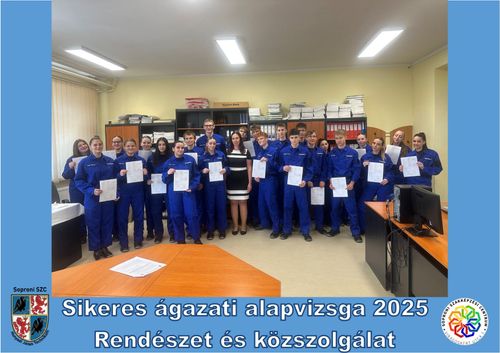 Gratulálunk a mai napon sikeres ágazati alapvizsgát tett tanulóinknak!👏💙✅